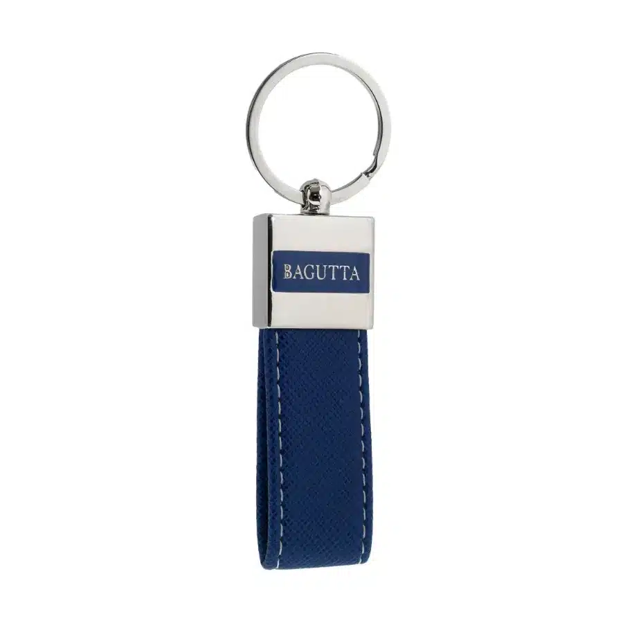 Bagutta portachiavi in pelle con memoria usb 16gb blu 1892 BL