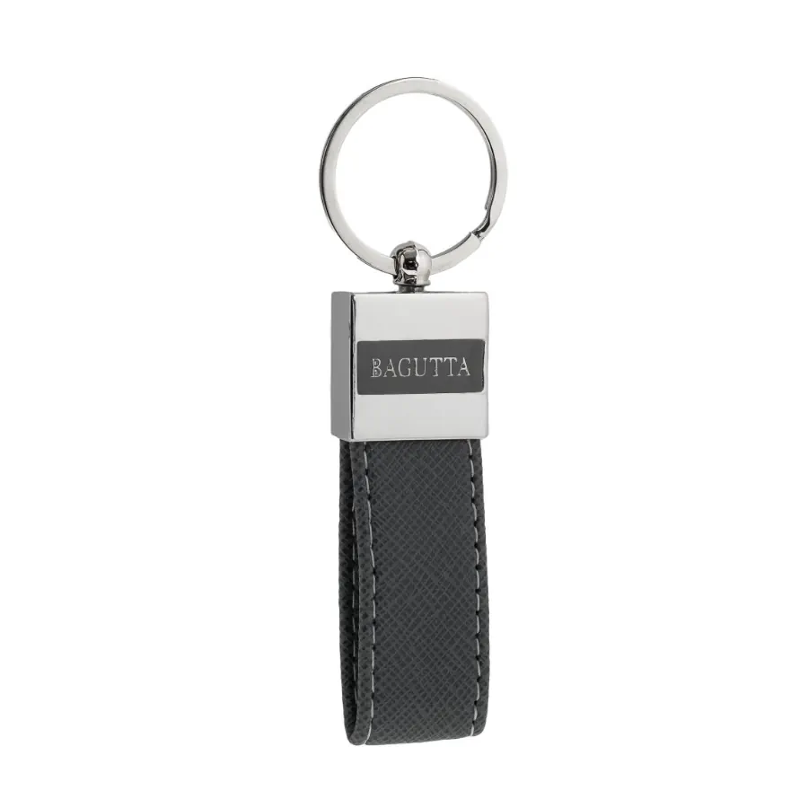 Bagutta portachiavi in pelle con memoria usb 16gb grigio 1892 GR