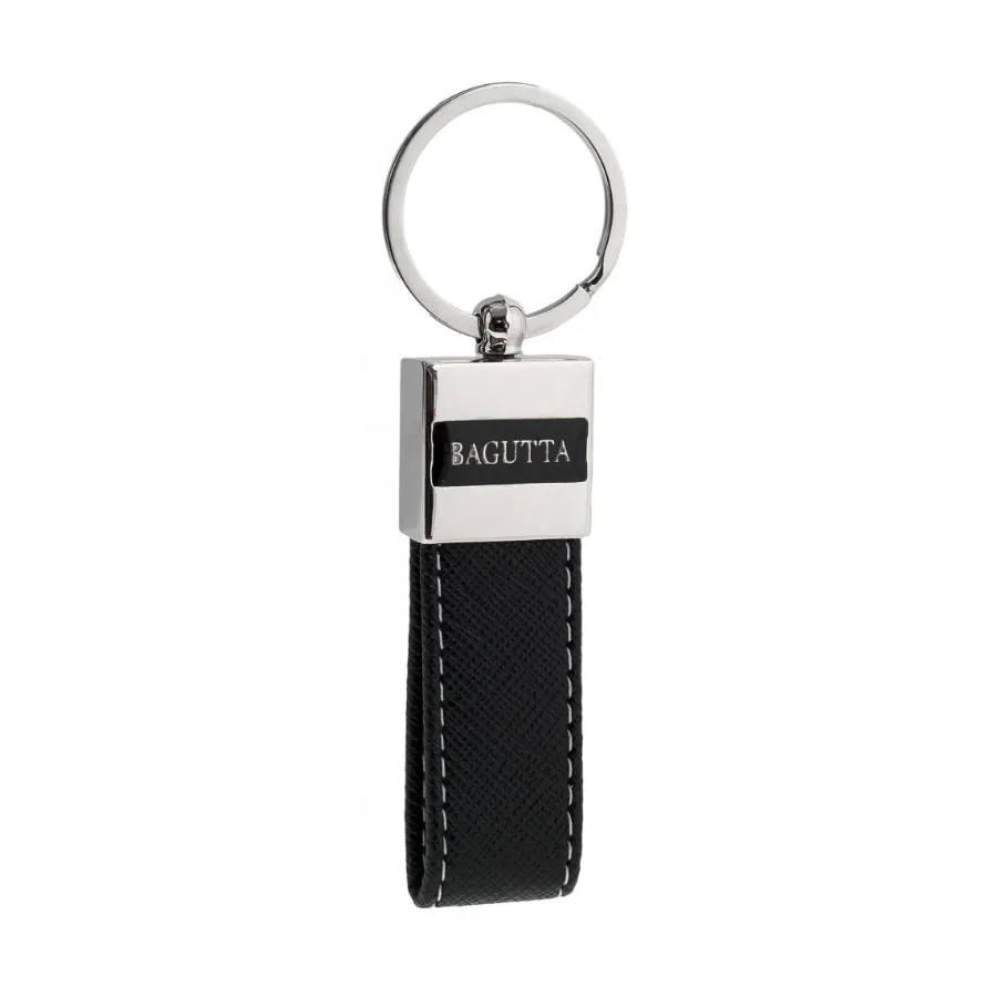 Bagutta portachiavi in pelle con memoria usb 16gb nero 1892 NE