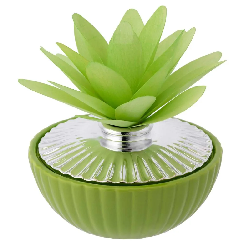 Bagutta sfera bicolore con diffusore dalia verde 2256 03 VE