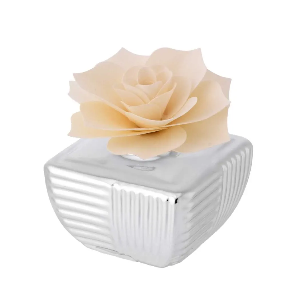 Bagutta vasetto con diffusore rosa avorio 2257 03 AV