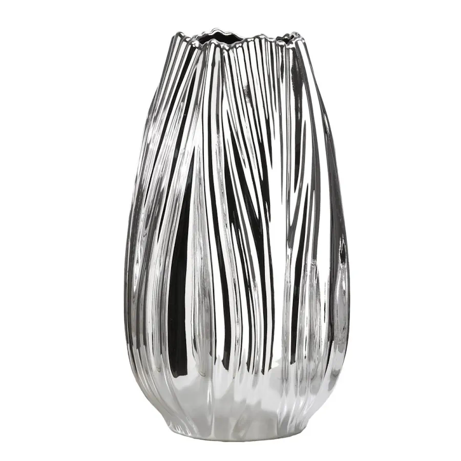 Bagutta vaso tulipano argentato L 7014 03