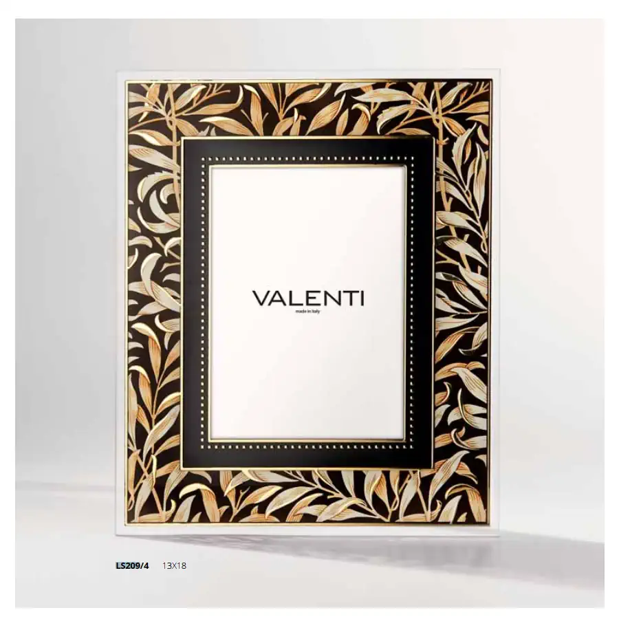Valenti cornice foglie oro LS209 4
