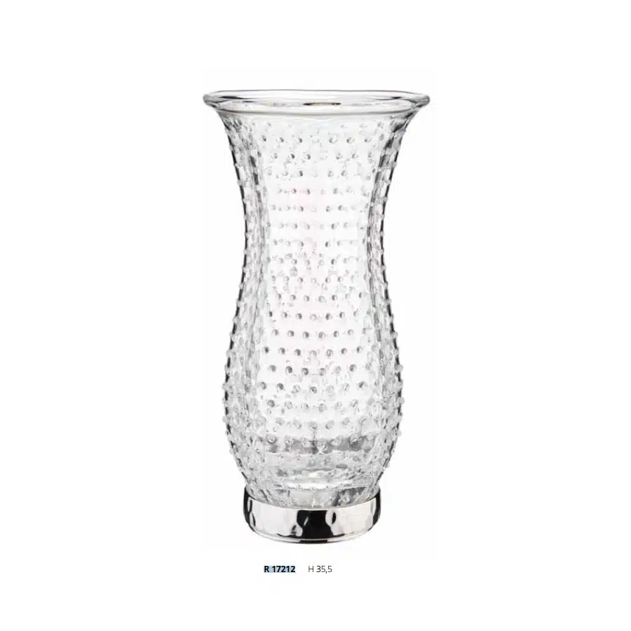 Valenti vaso diamante con base resina R 17212