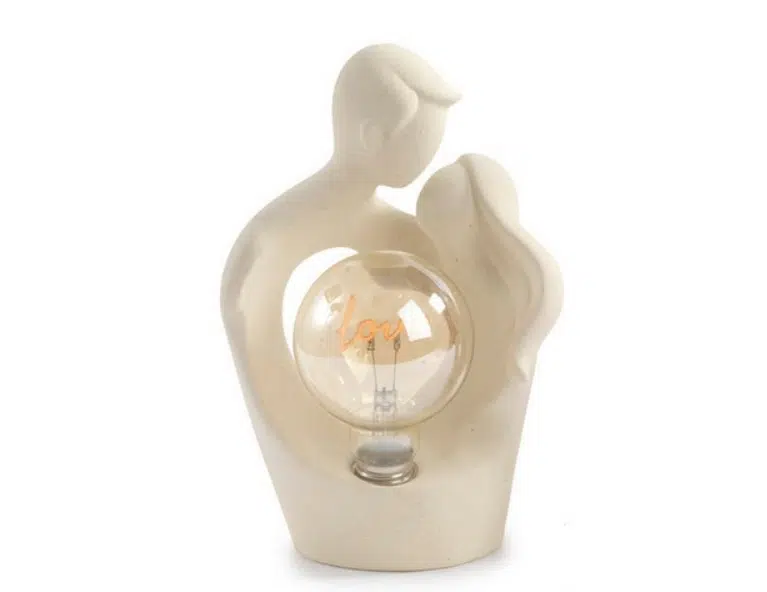 COPPIA INNAMORATI CON LAMPADA LOVE PB20671
