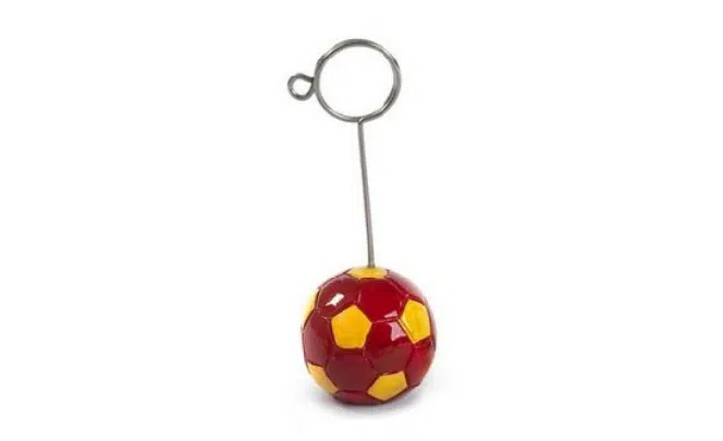 PALLONE DA CALCIO GIALLO-ROSSO PB20868
