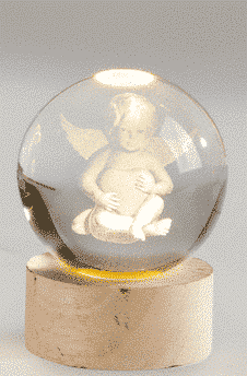 GLOBO SU BASE ANGELO CUORE PB21384 GLOBO SU BASE ANGELO CUORE PB21385