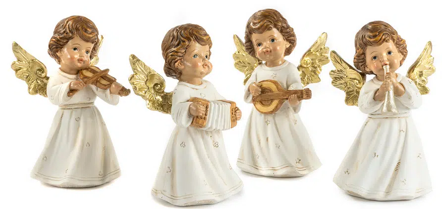 ANGELO CON STRUMENTO MUSICALE PB21520