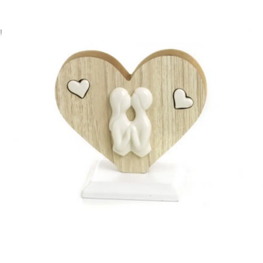 CUORE INNAMORATI STILIZZATO PB16354