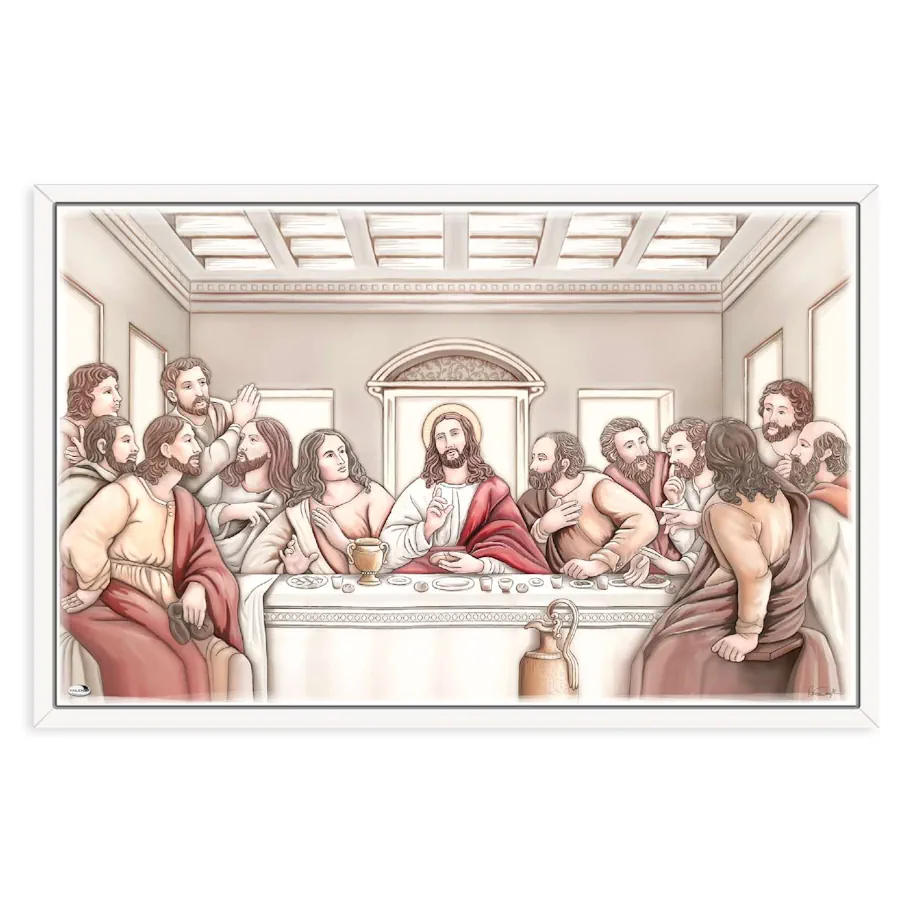 Valenti Quadro Ultima Cena colorata 81577 7LCOL