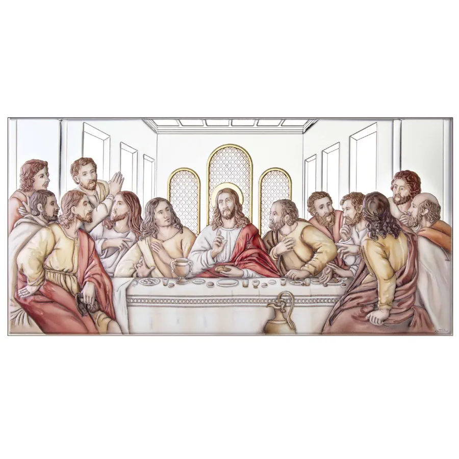 Valenti Ultima Cena smaltata 81237 7LSM 50x24,5