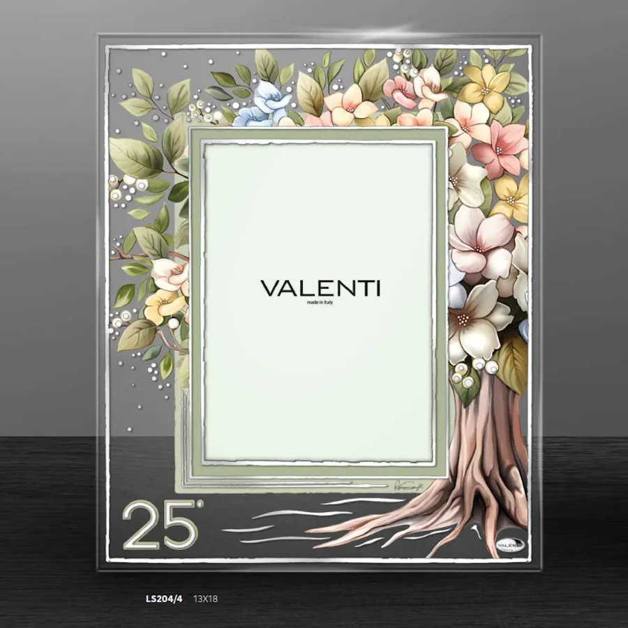 Valenti cornice in cristallo Albero 25° LS204 4