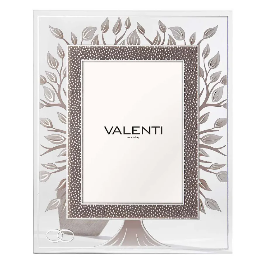 Valenti cornice in cristallo albero argento con Fedi LS218 4