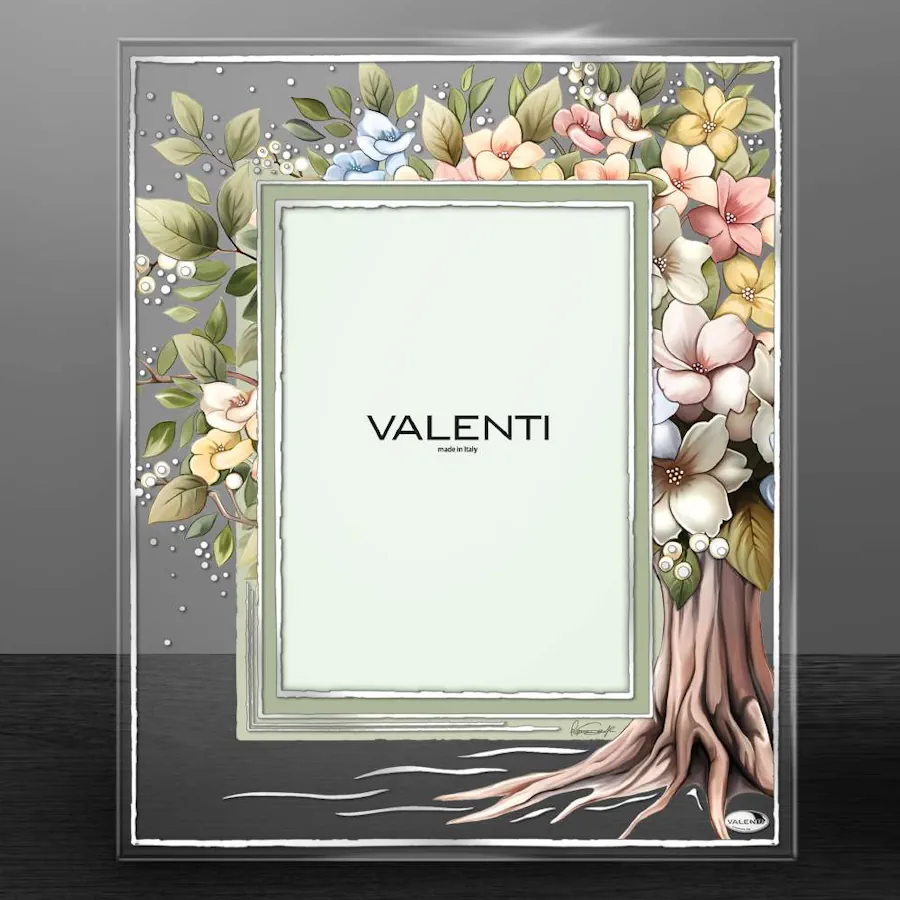 Valenti cornice in cristallo con Albero LS202 4