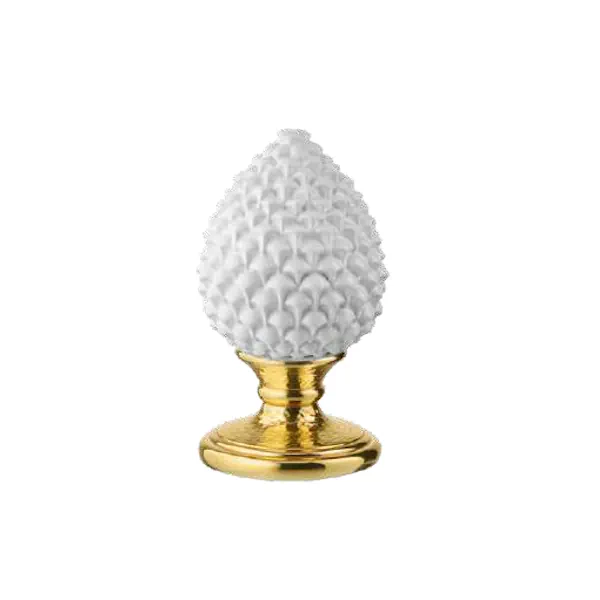 Valenti pigna bianca base oro R 17331 0 BI
