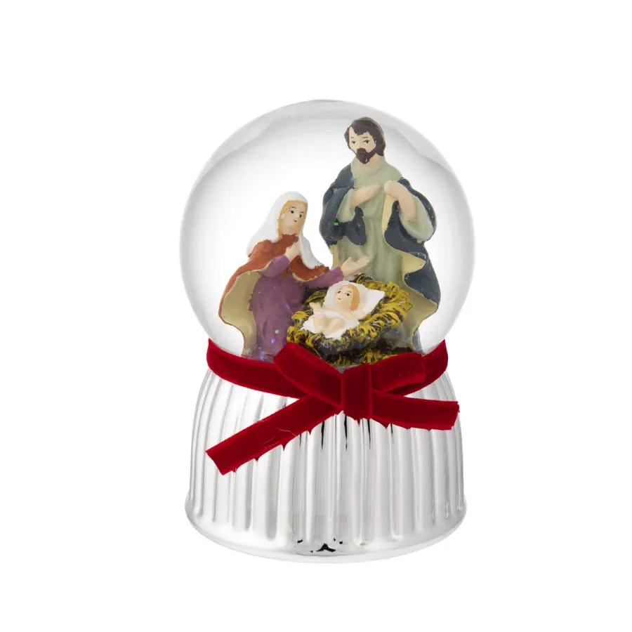 Bagutta boule de neige musicale d. 100 con presepe N 8634 04