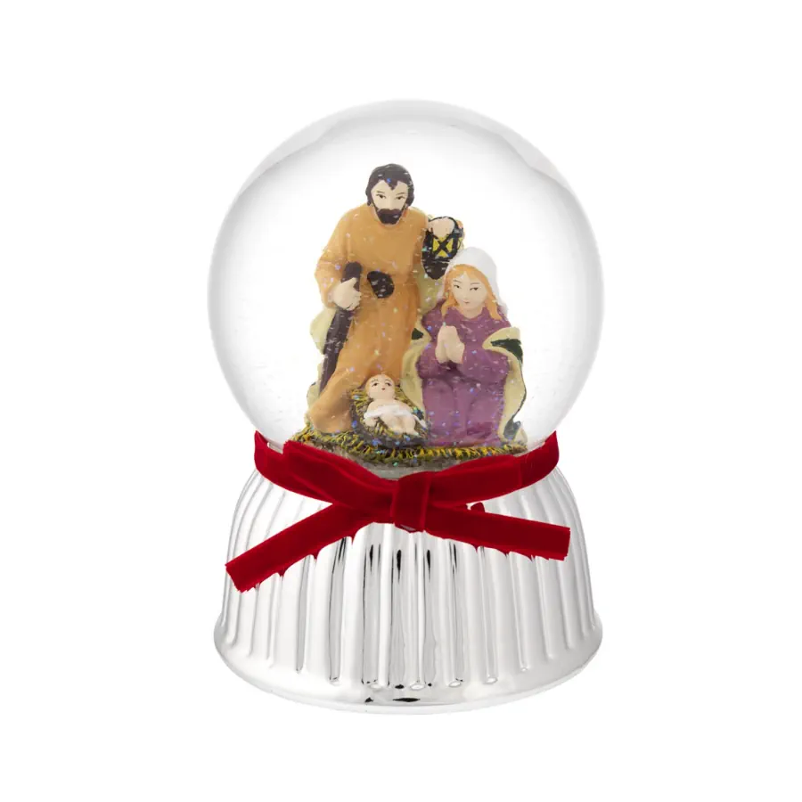 Bagutta boule de neige musicale d. 120 con presepe N 8634 07