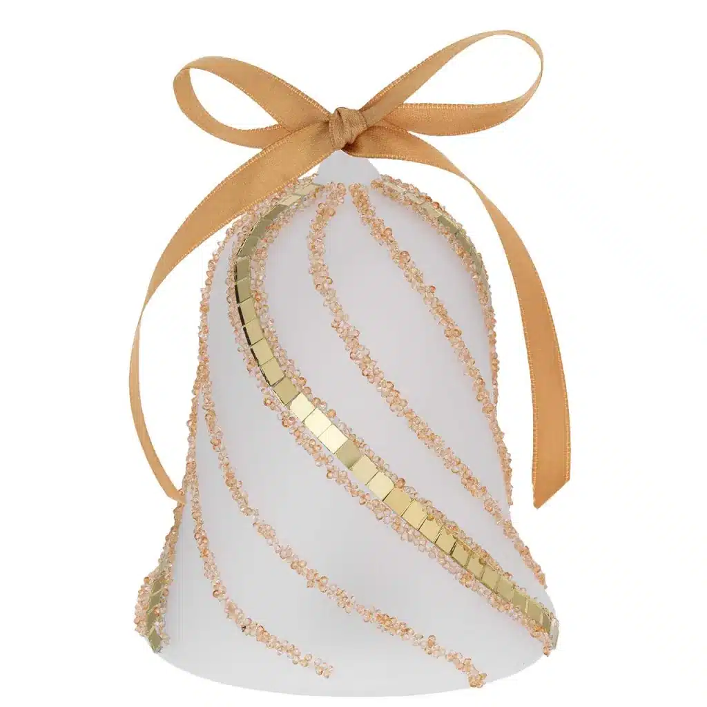 Bagutta campanella natalizia decorata con led h. 12 N 8689 03