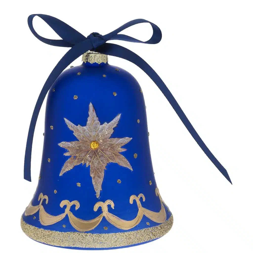 Bagutta campanella natalizia decorata con led h. 12 N 8689 10