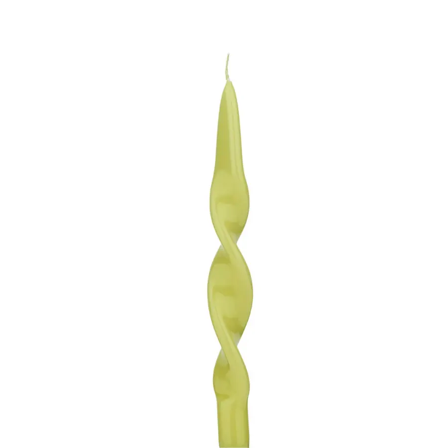 Bagutta candela spirale vernice verde chiaro 4 pz TG 55110 VE