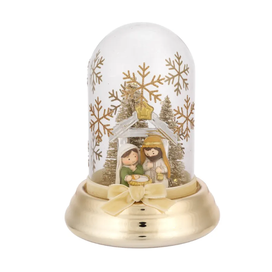 Bagutta cupola natale h. 13 oro N 8621 03