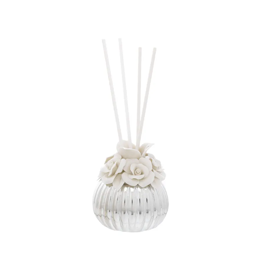 Bagutta diffusore sfera fesoni con rose 2075 01 P