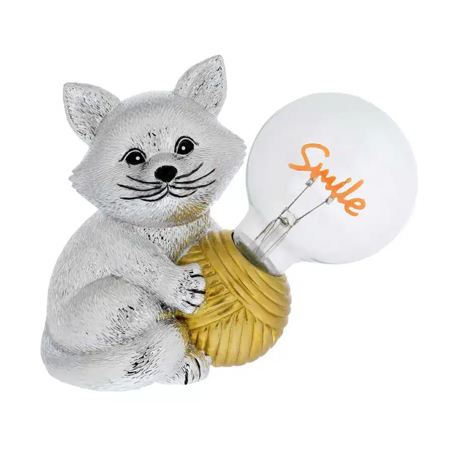 Bagutta gatto con lampada smile 2240 02
