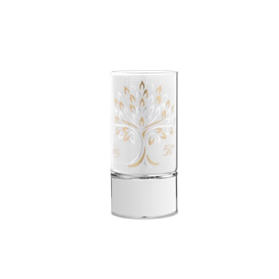 Bagutta lampada in vetro con decoro albero spighe 50° 2211 04