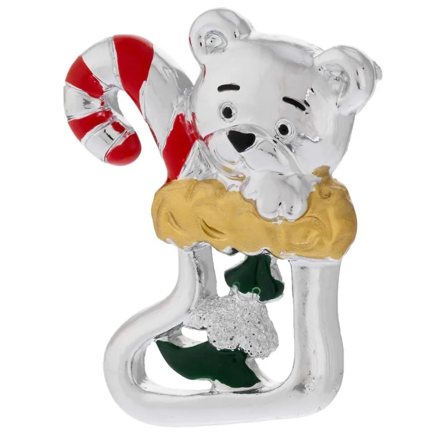 Bagutta magnete natalizio orsetto N 8665 11