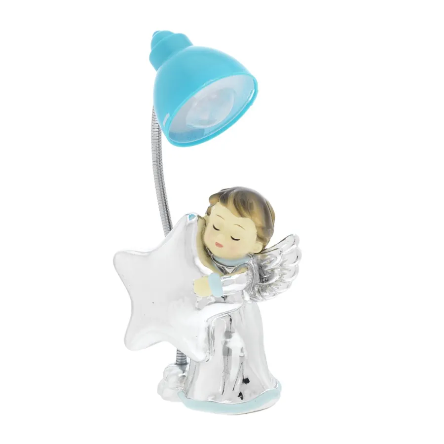 Bagutta mini lampada angioletto con stella azzurro B 4188 06 A