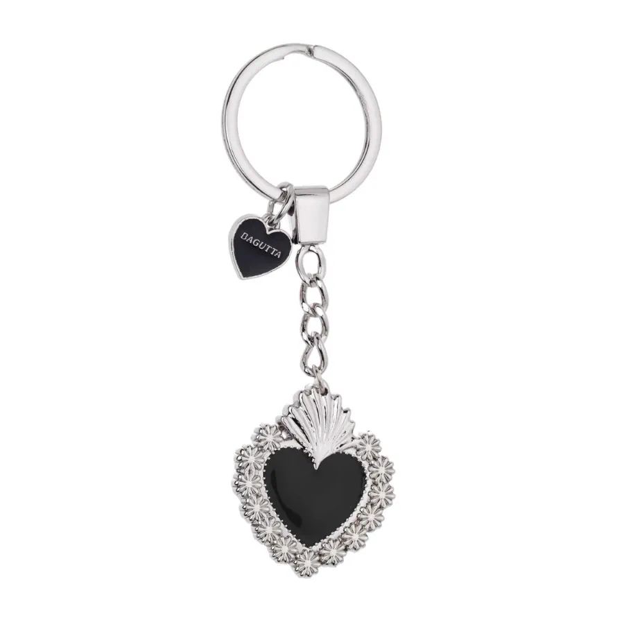 Bagutta portachiavi sacro cuore nero 2 2232 02 NE