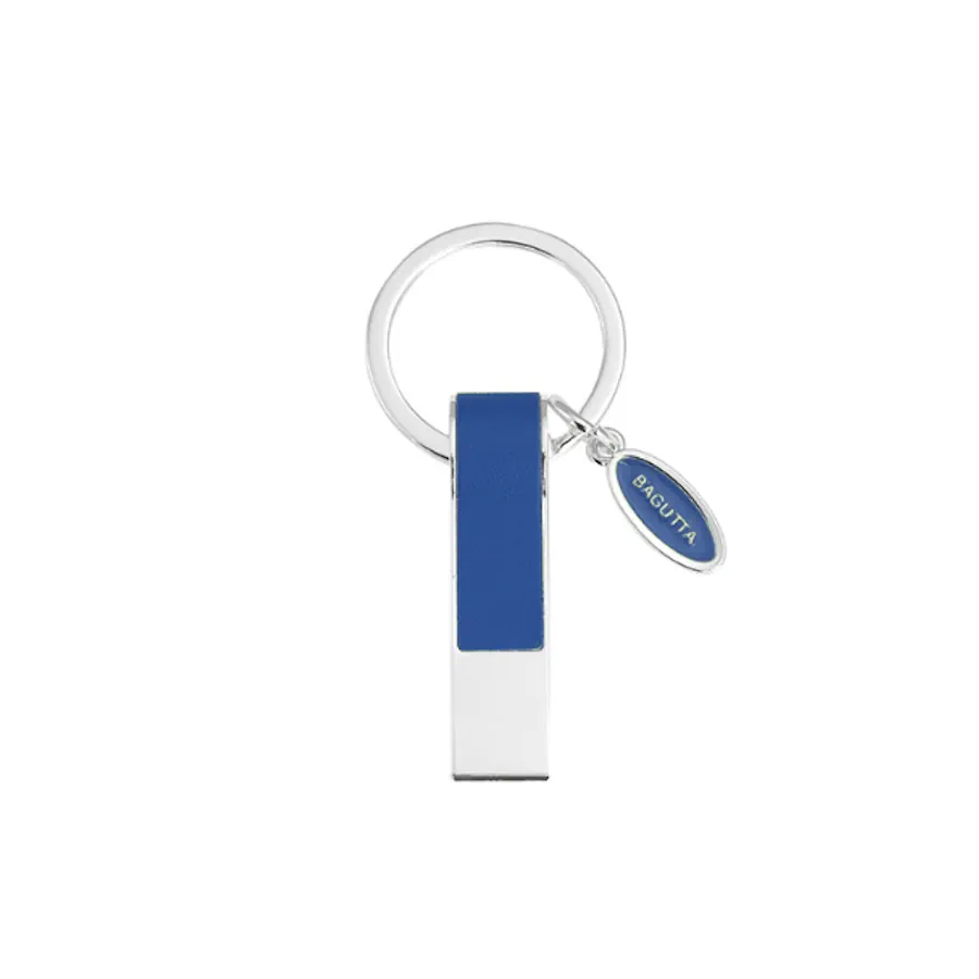 Bagutta portachiavi usb 16gb con rivestimento in pelle blu 2026 BL