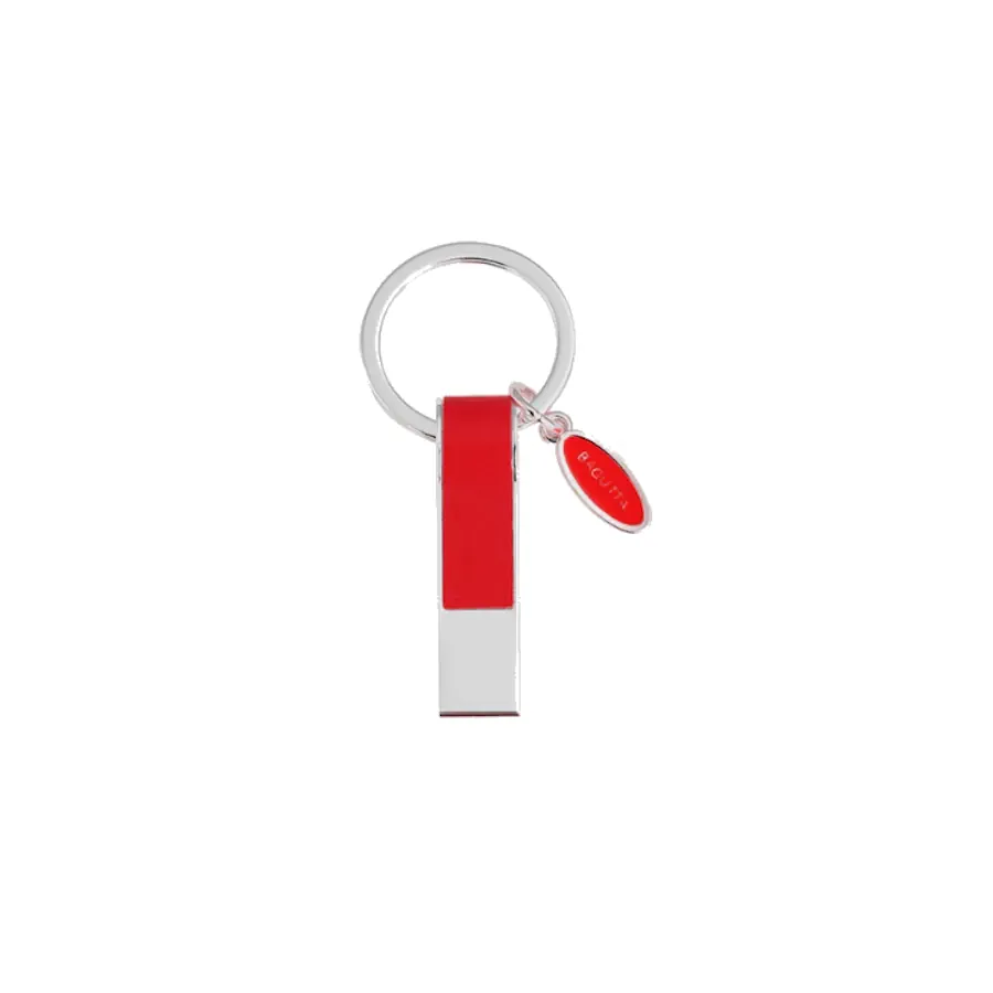 Bagutta portachiavi usb 16gb con rivestimento in pelle rosso 2026 RO