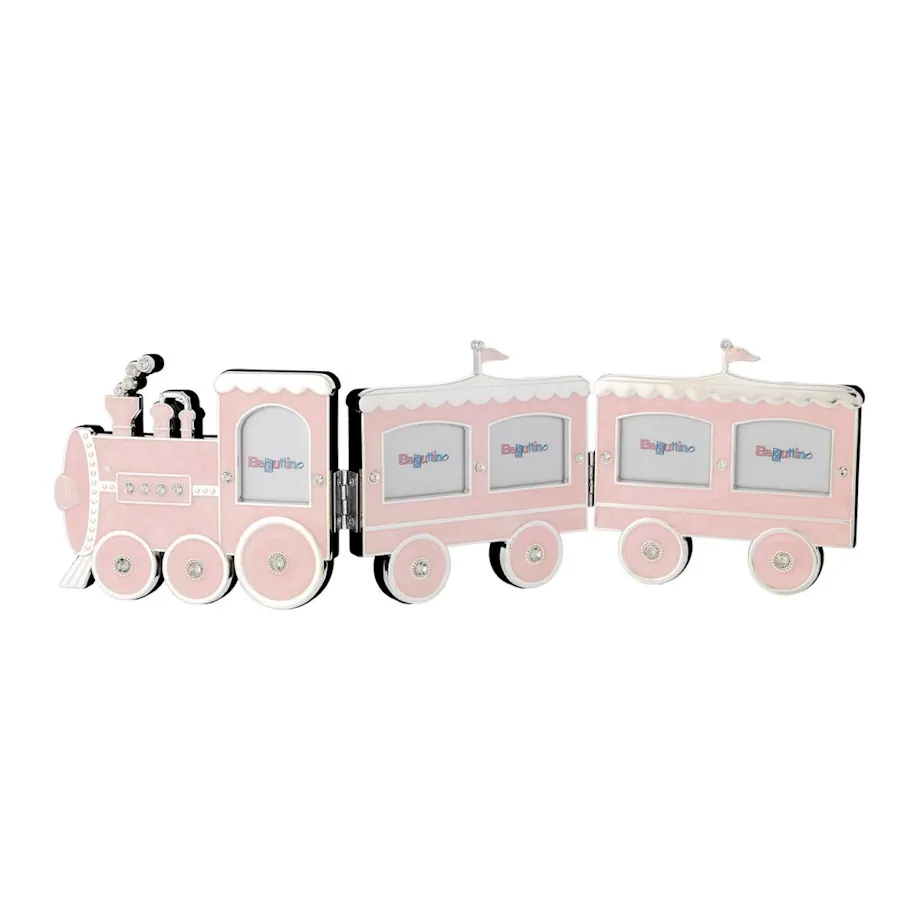 Bagutta portafoto trenino multiplo 31x11 rosa B 4227 R