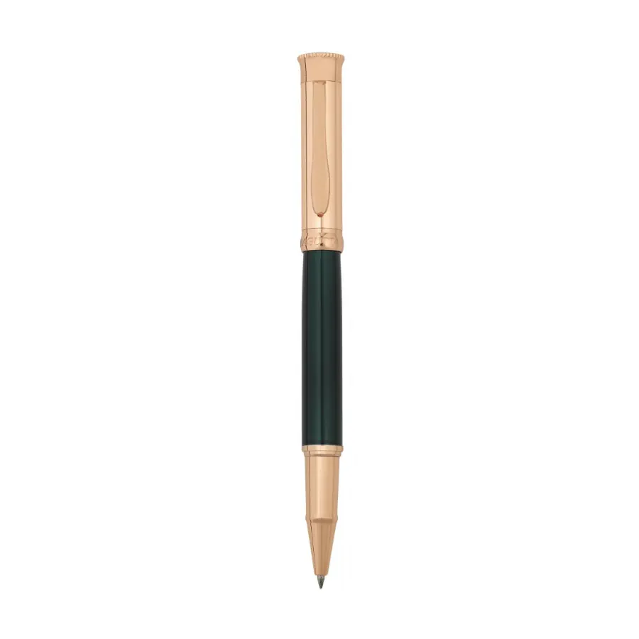 Bagutta roller rame e smalto verde H 6007 02 R