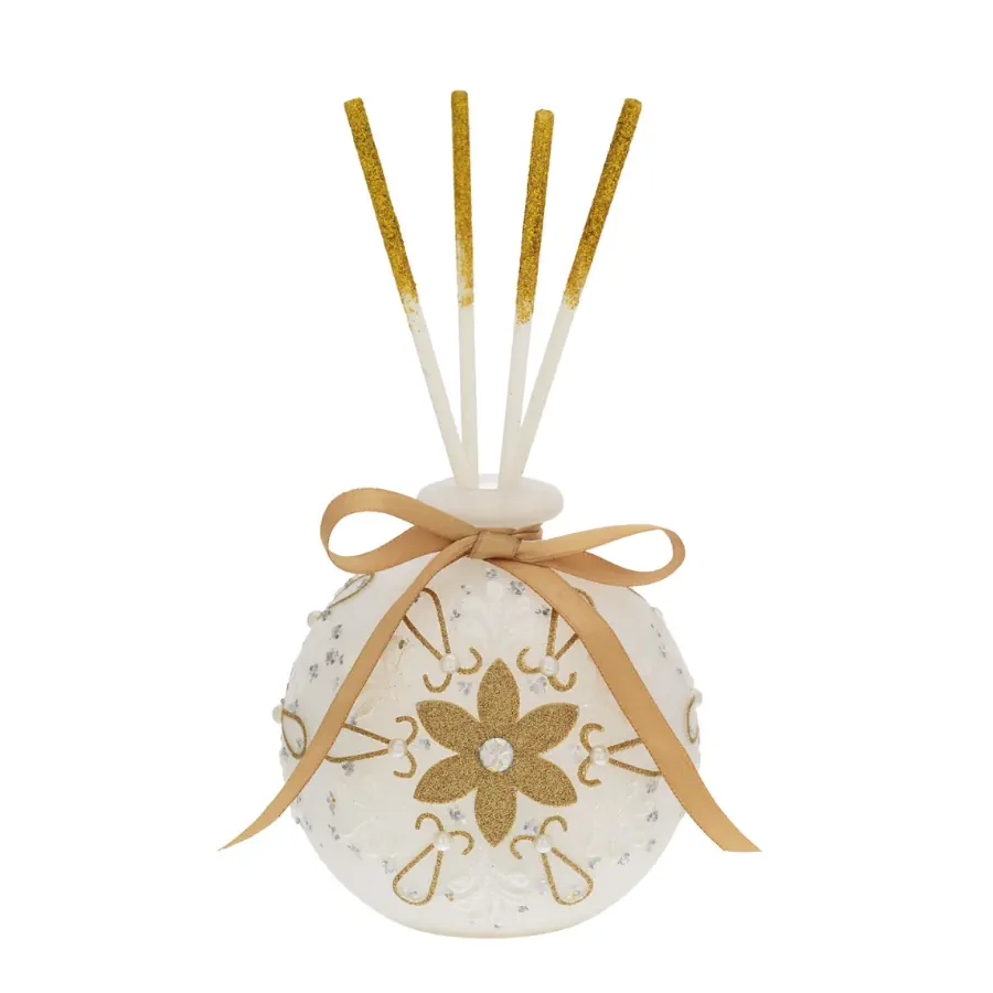 Bagutta sfera 10x11 diffusore con led bianca N 8684 02