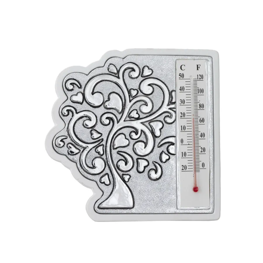 Bagutta termometro sagomato albero con cuori 2222 07