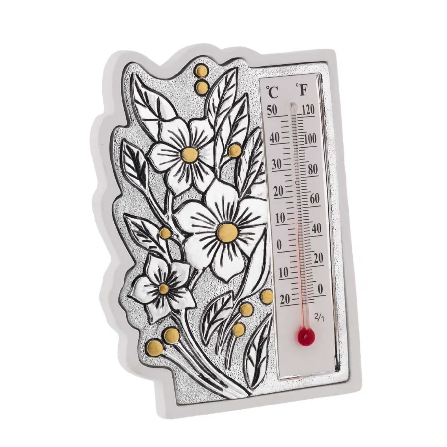 Bagutta termometro sagomato con anemone 2245 06