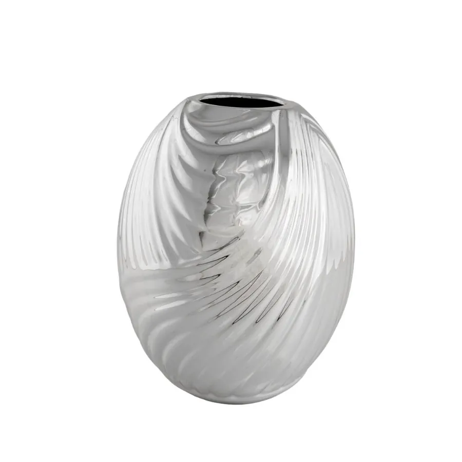 Bagutta vaso ovale argentato L 7062 02