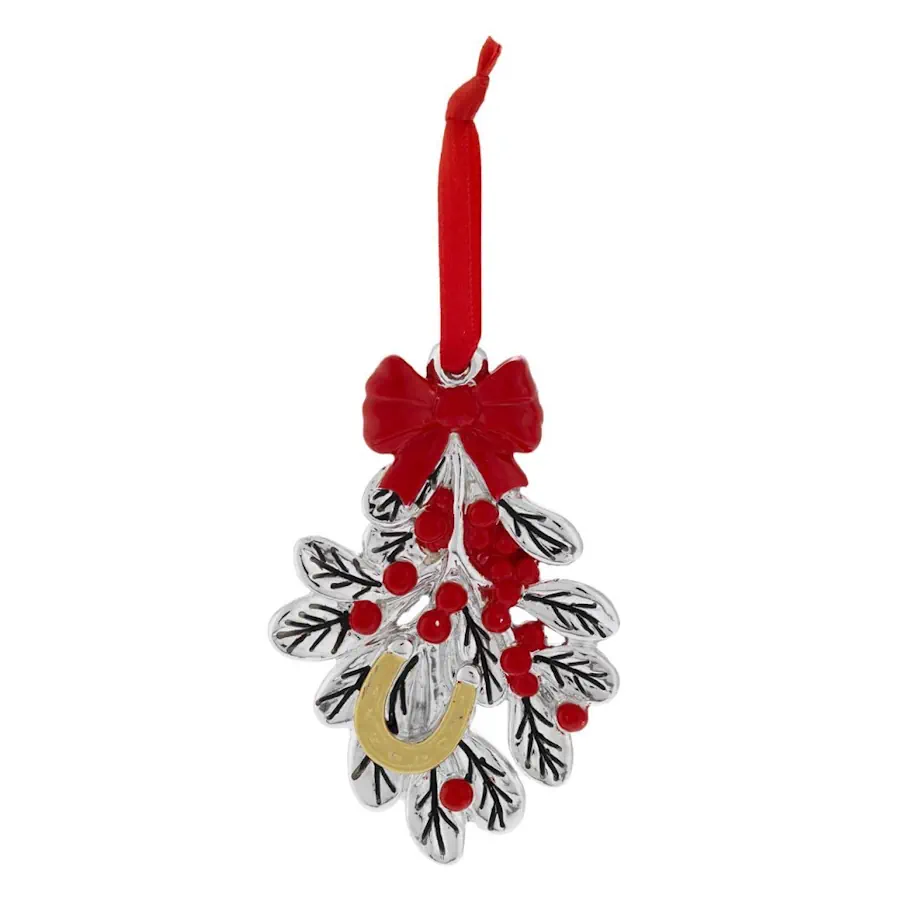 Bagutta vischio rosso con ferro da cavallo N 8662 04