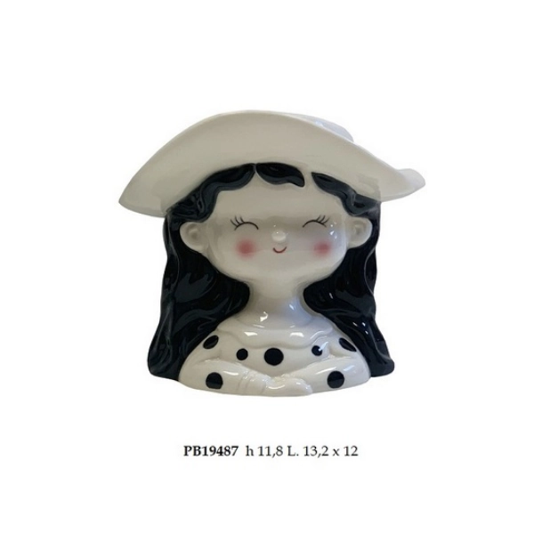 Paben Ragazza capello mezzobusto PB19487