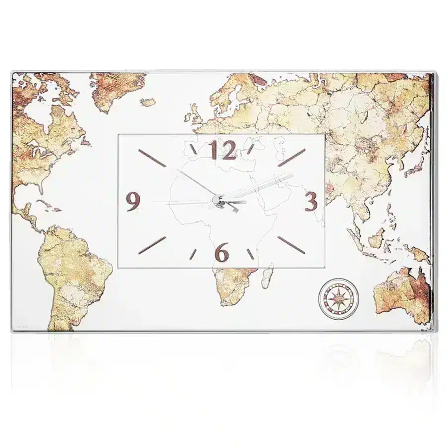 Thilia orologio da parete giramondo color cod. 454300