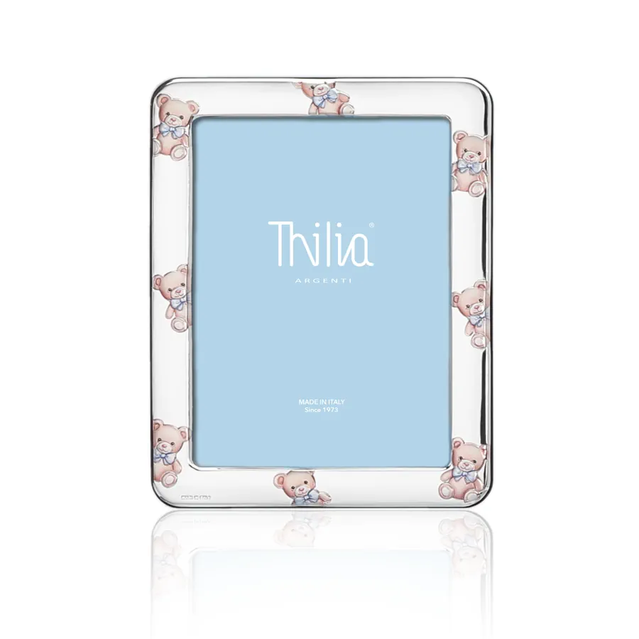 Thilia cornice 6x9 orsetti celeste 454296