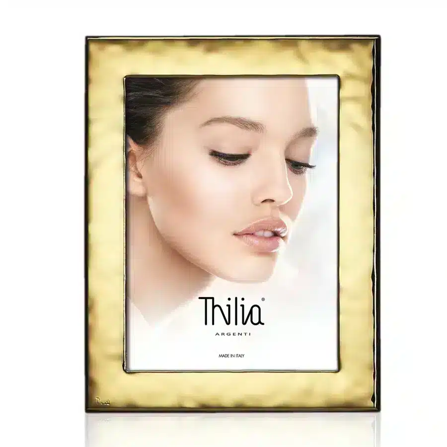 Thilia cornice ondulata 18x24 oro 454408