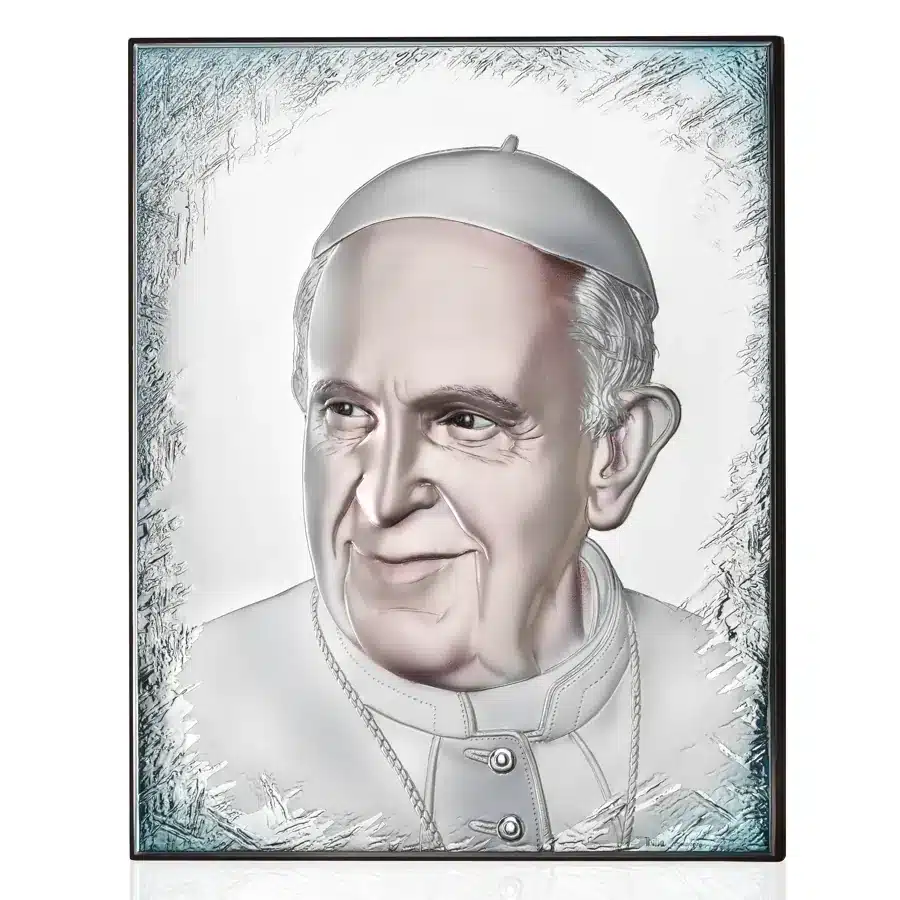 Thilia papa Francesco quadro 16.5x21 colore 444678