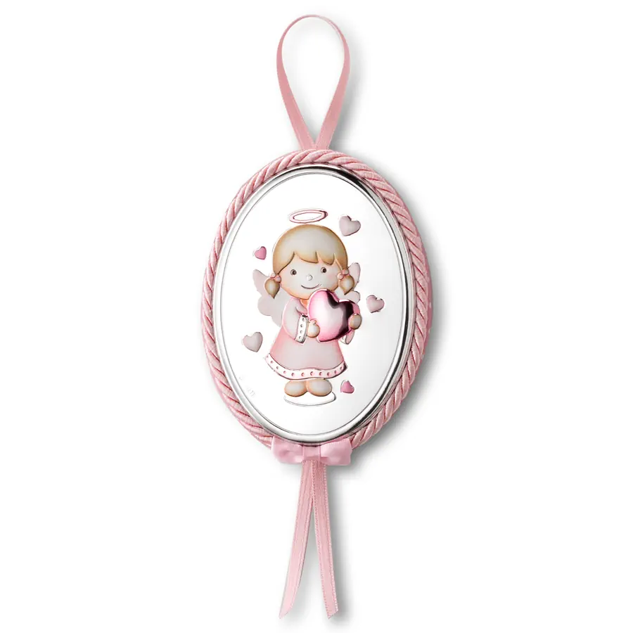 Camilletti capoculla con carillon rosa 185515