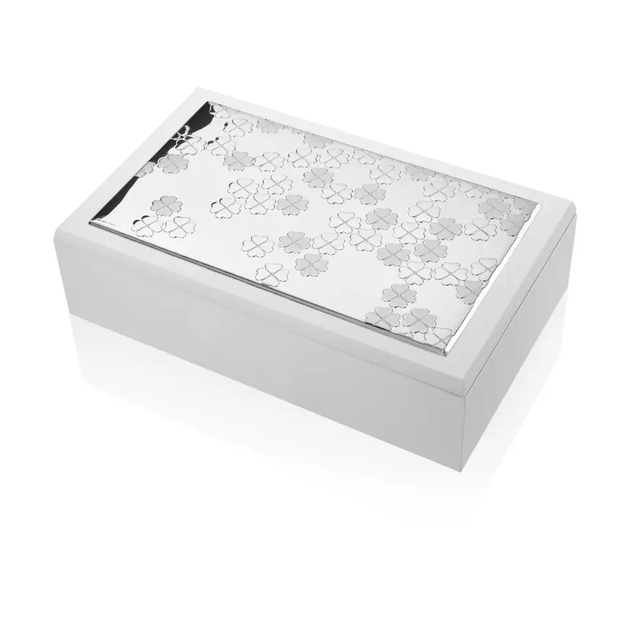 Camilletti cofanetto quadrifogli argento 186103