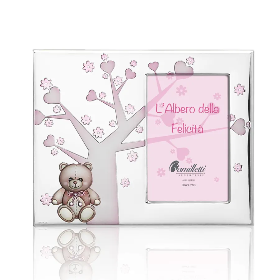 Camilletti cornice 10x15 albero felicità rosa 185946