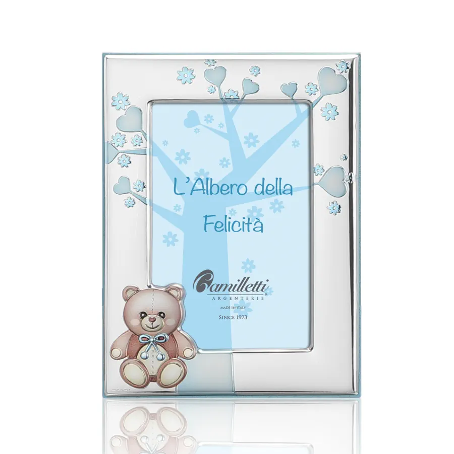 Camilletti cornice albero felicità 13x18 celeste 185937