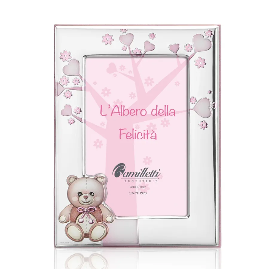 Camilletti cornice albero felicità 13x18 rosa 185938